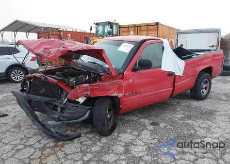 1999 Dodge Ram 1500 St/Ws из США, поврежденный, VIN 1B7HC16X2XS180584